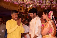 Chandrababu at Allari Naresh Wedding Photos